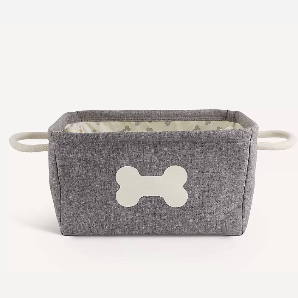 Storage<Joyhound Linen Toy Box Grey