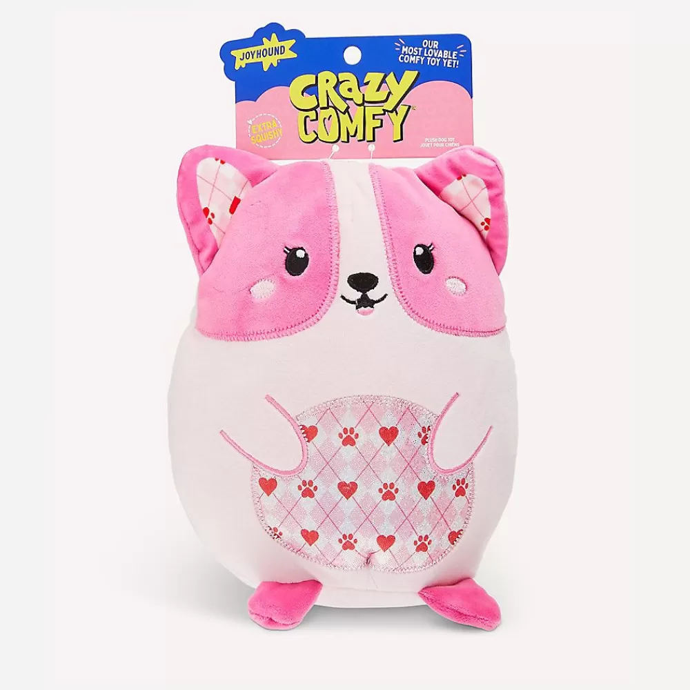 Toys<Joyhound Valentine'S Day Squishy Pup Dog Toy Pink