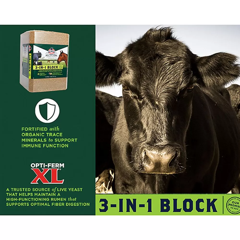 Feed<Kalmbach Feeds ® 3 - In - 1 Cattle Block Supplement