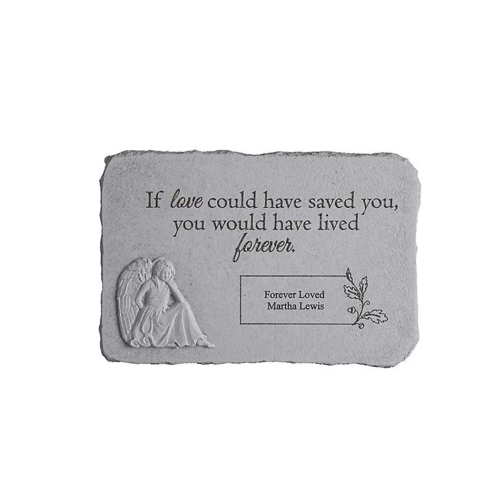 Personalized<Kay Berry If Love Could Have Saved You With Angel Personalized Pet Memorial Stone