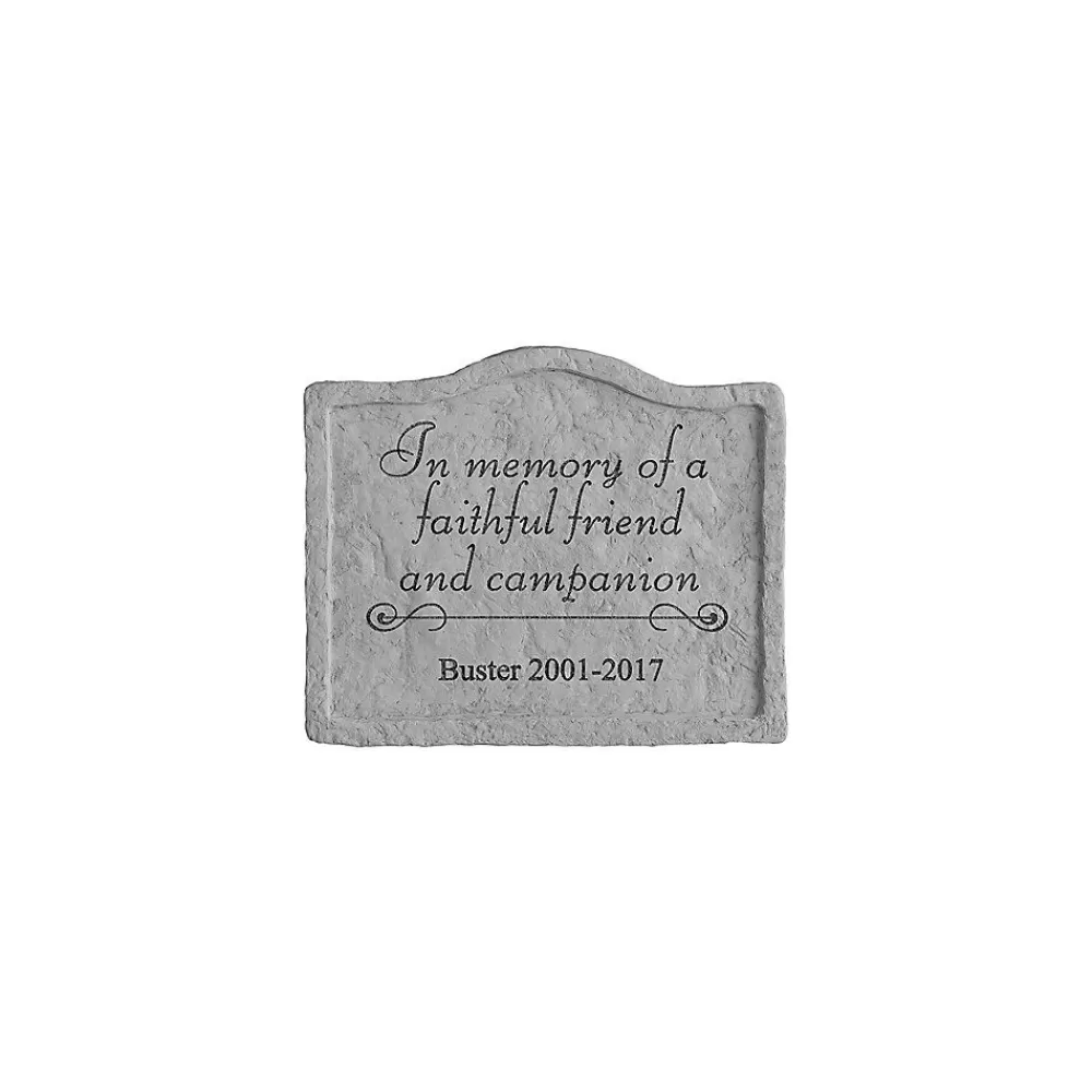 Personalized<Kay Berry In Memory Of A Faithful Friend Personalized Pet Memorial Garden Stake