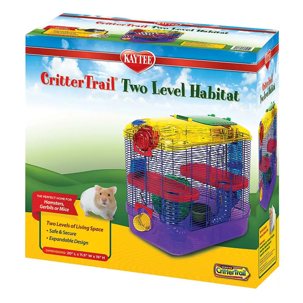 Cages, Habitats & Hutches<Kaytee ® Crittertrail Two Level Habitat Multi-Color