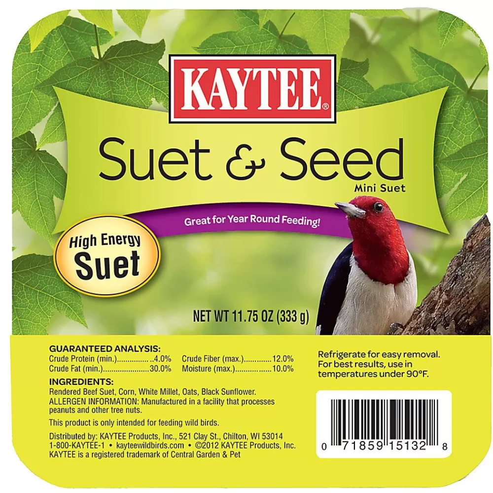 Wild Bird<Kaytee ® Suet & Seed Wild Bird Suet