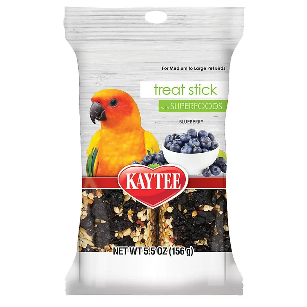 Parakeet<Kaytee ® Treat Stick With Superfoods- Blueberry