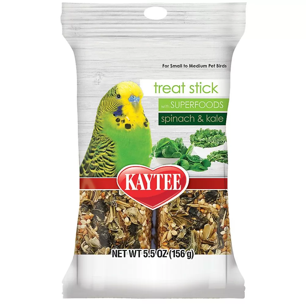 Cockatiel<Kaytee ® Treat Stick With Superfoods- Spinach/Kale