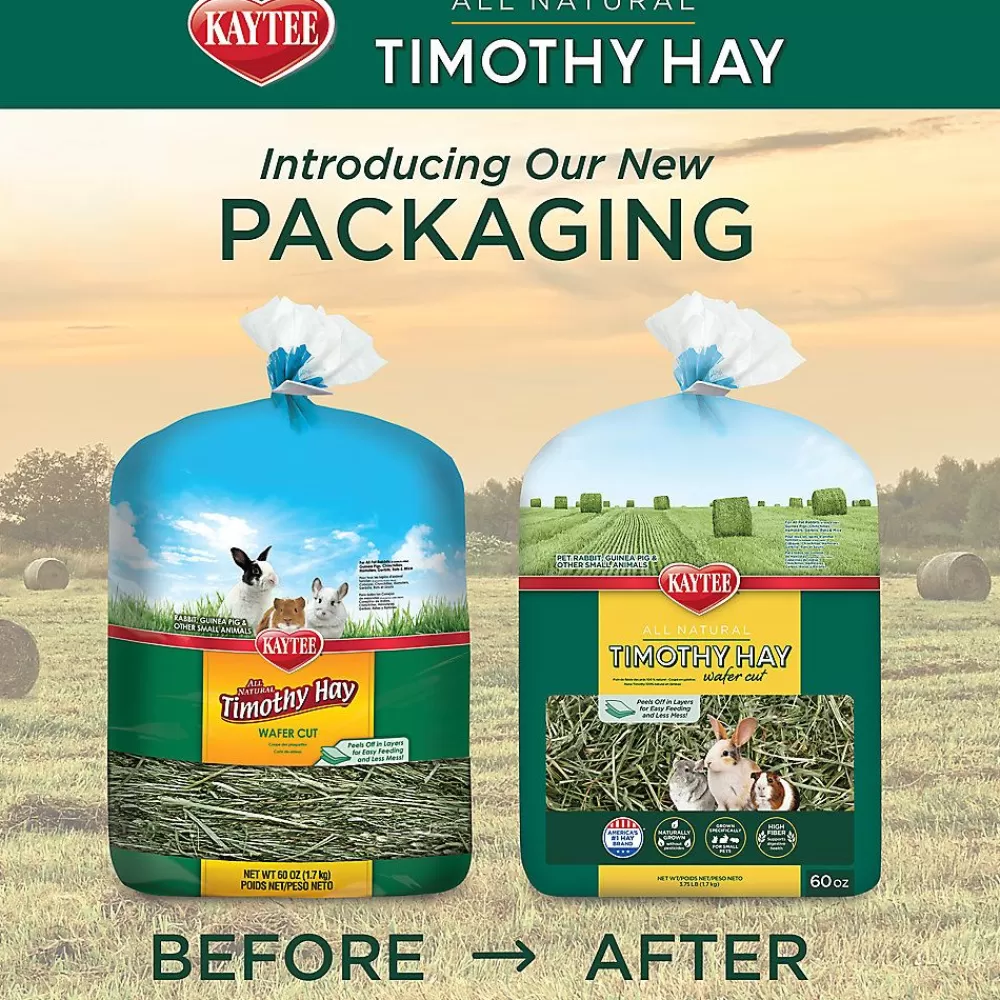 Hay<Kaytee ® Wafer Cut Timothy Hay