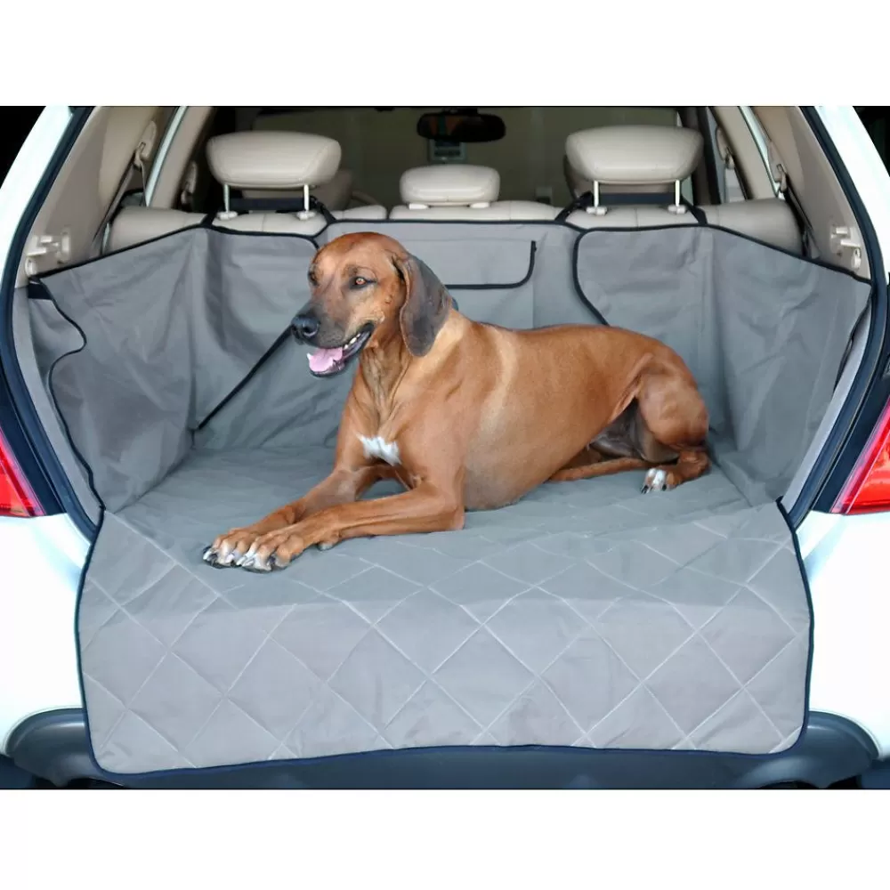 Car Rides<K&H Quilted Cargo Cover Gray