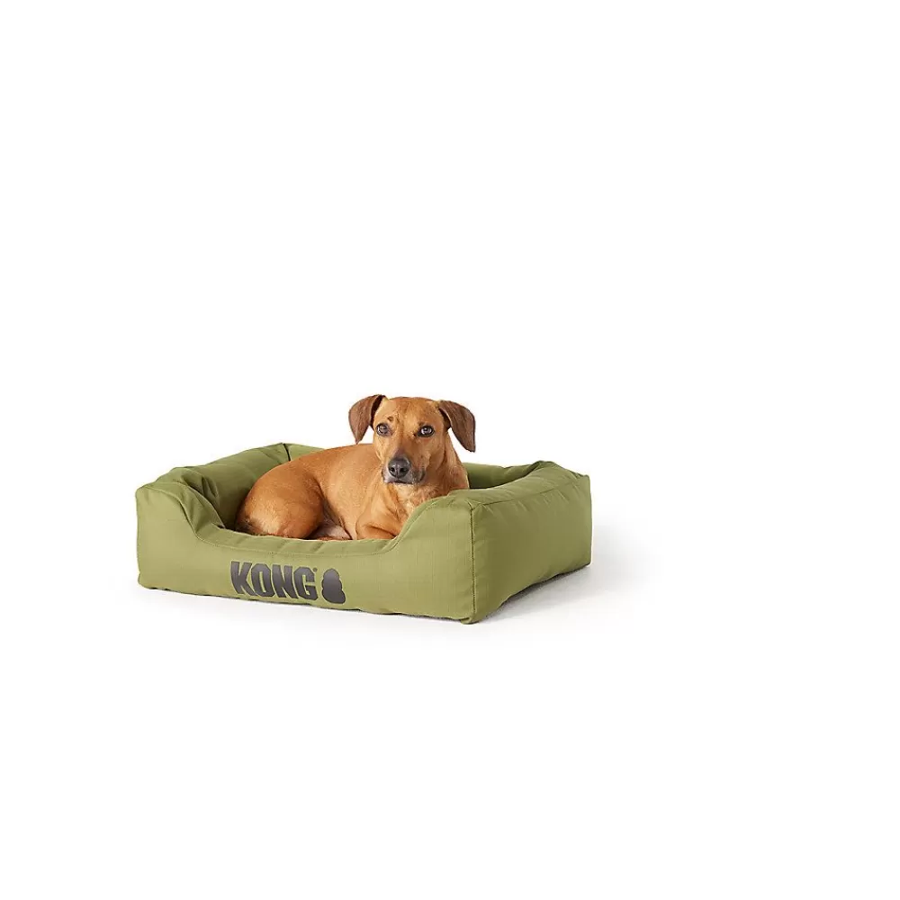 Beds & Furniture<KONG ® 4-Sided Cuddler Dog Bed Olive