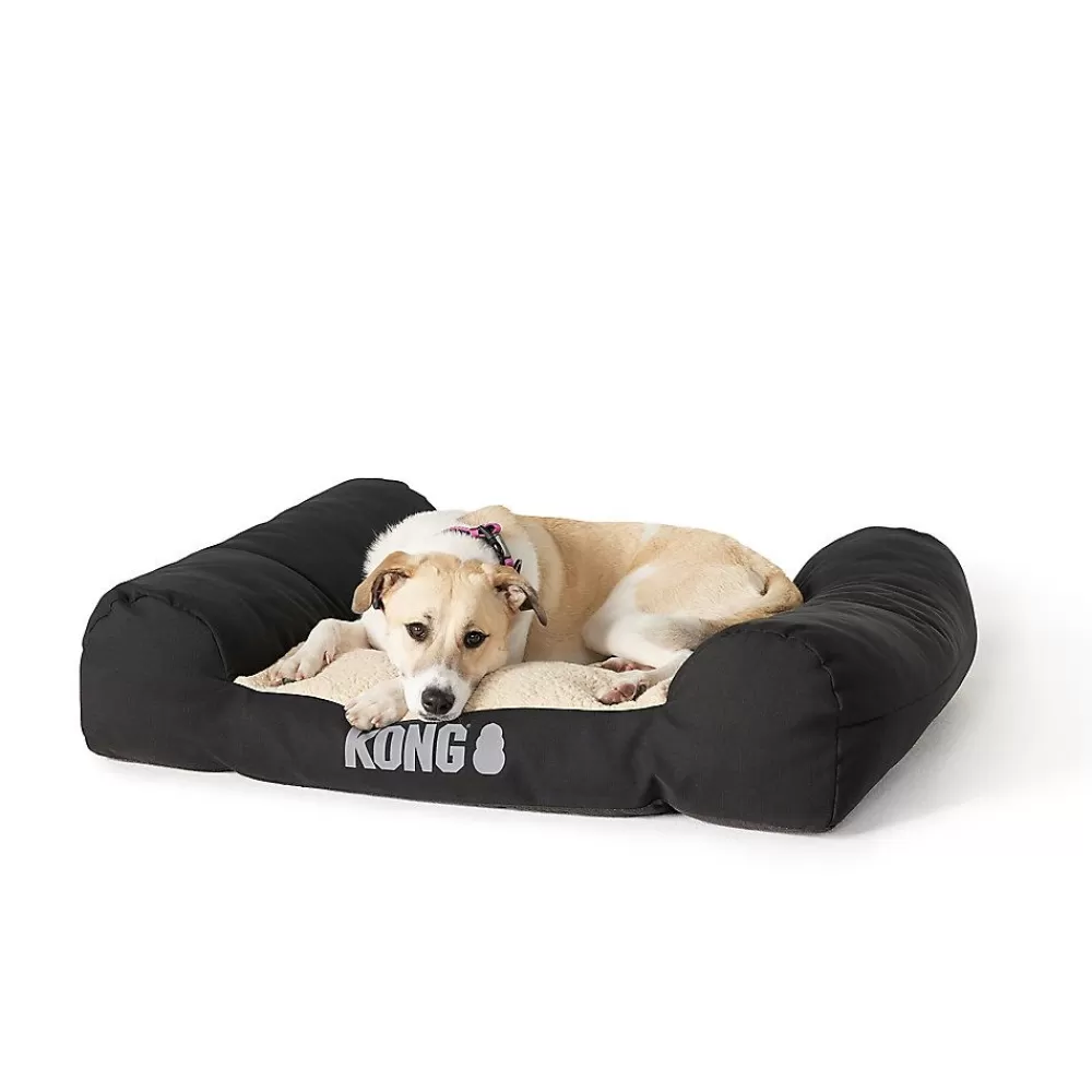 Beds & Furniture<KONG ® Durable Lounger Dog Bed Black