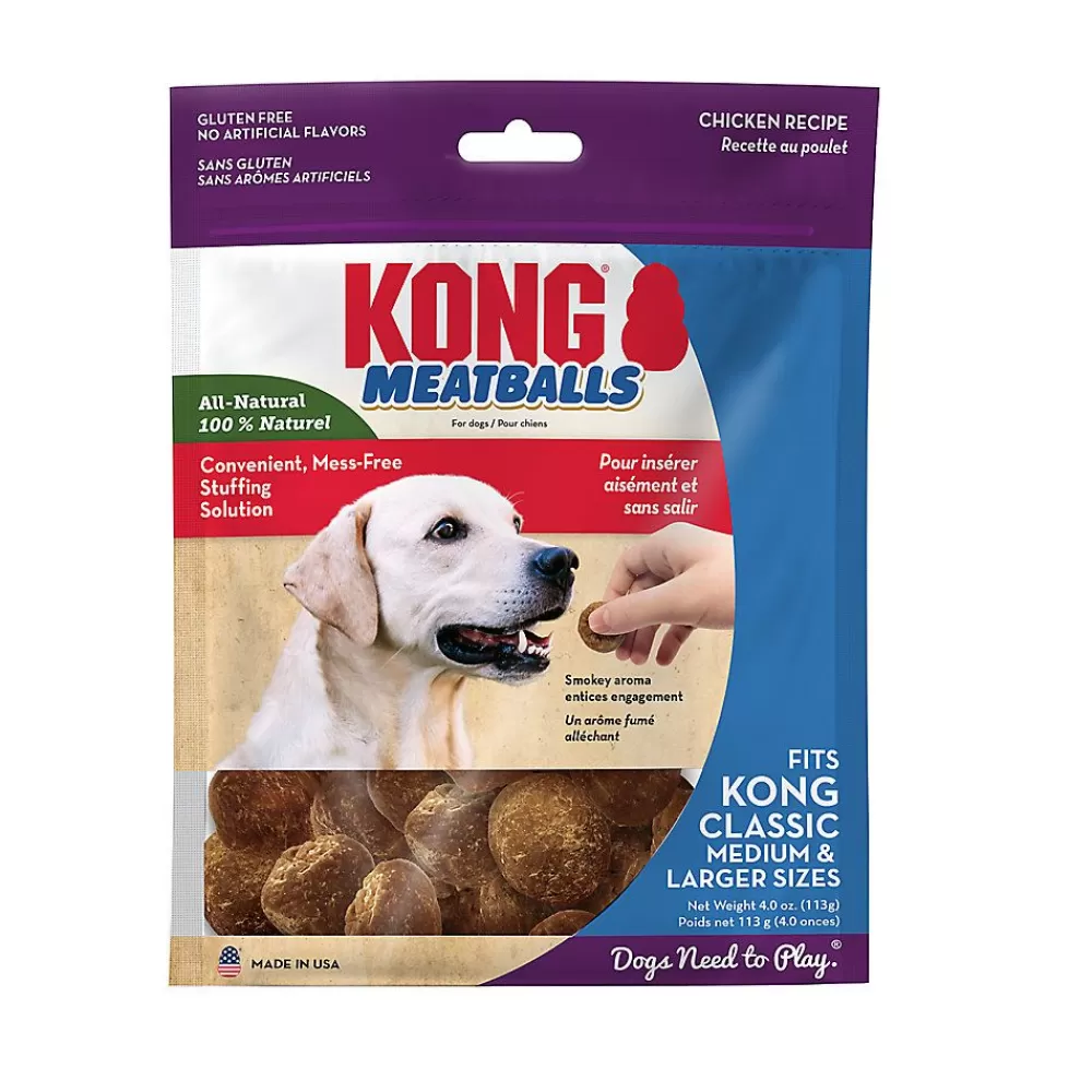 Training & Behavior<KONG ® Meatball Dog Treats - Chicken