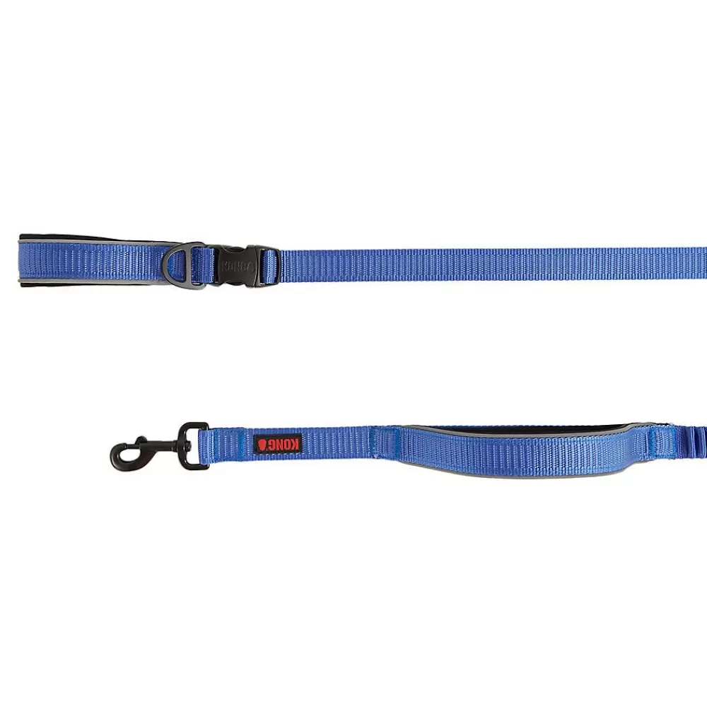 Collars, Harnesses & Leashes<KONG ® Shock Absorbing Hands-Free Dog Leash: 6-Ft Long Blue