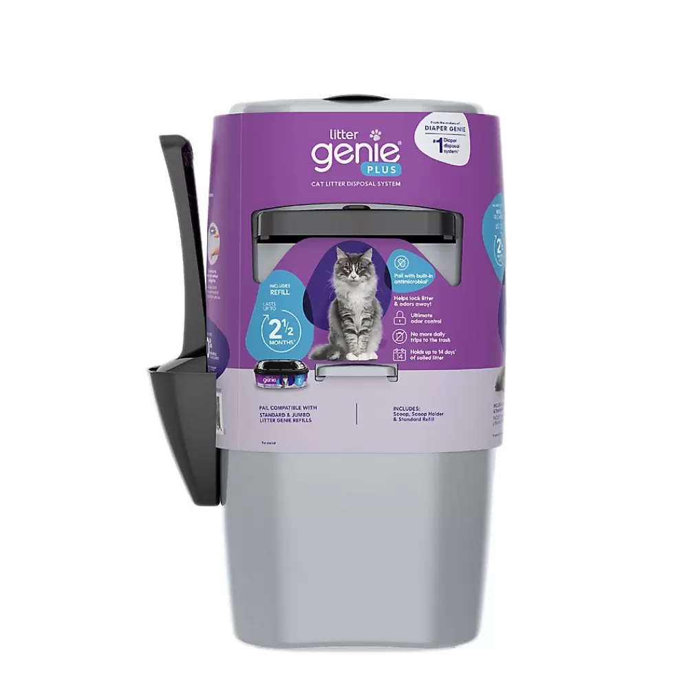 Waste Disposal<Litter Genie Plus Cat Litter Disposal System Silver