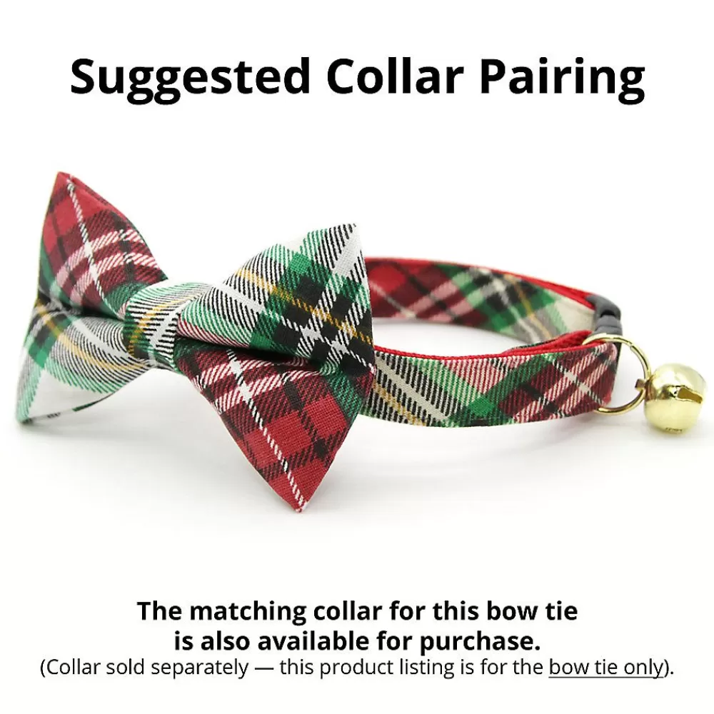 Clothing & Accessories<Made By Cleo ® Birchwood Holiday Plaid Cat Bow Tie