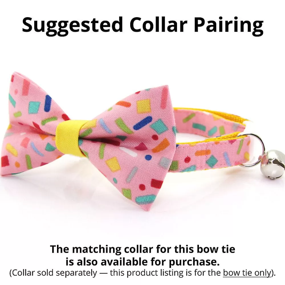 Clothing & Accessories<Made By Cleo ® Confetti Sprinkles Birthday Cat Bow Tie