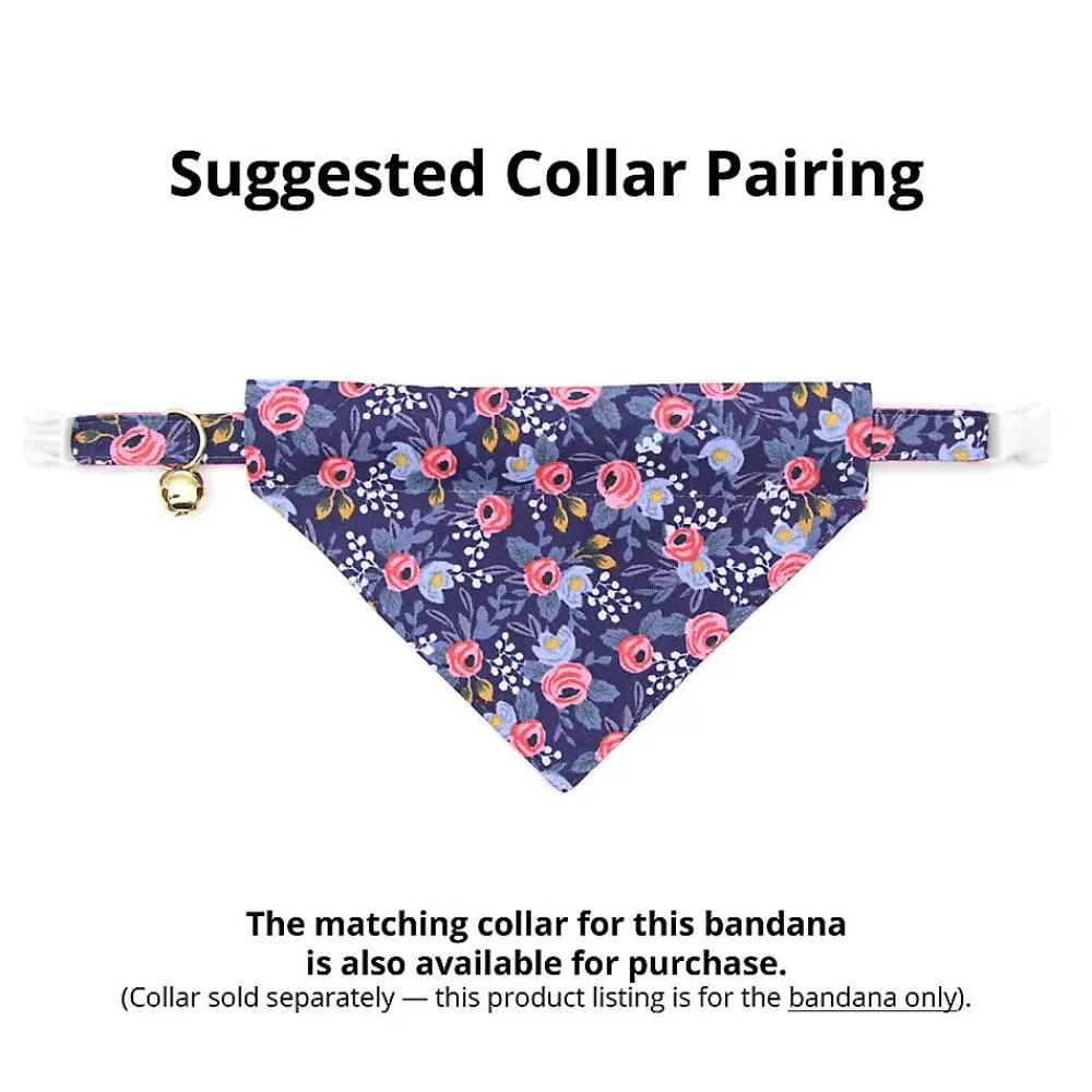 Clothing & Accessories<Made By Cleo ® Daphne Floral Slide-On Cat Bandana