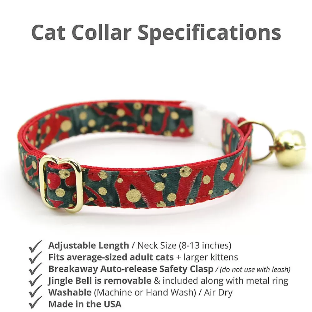 Collars, Harnessess & Leashes<Made By Cleo ® Joy Christmas Breakaway Cat Collar