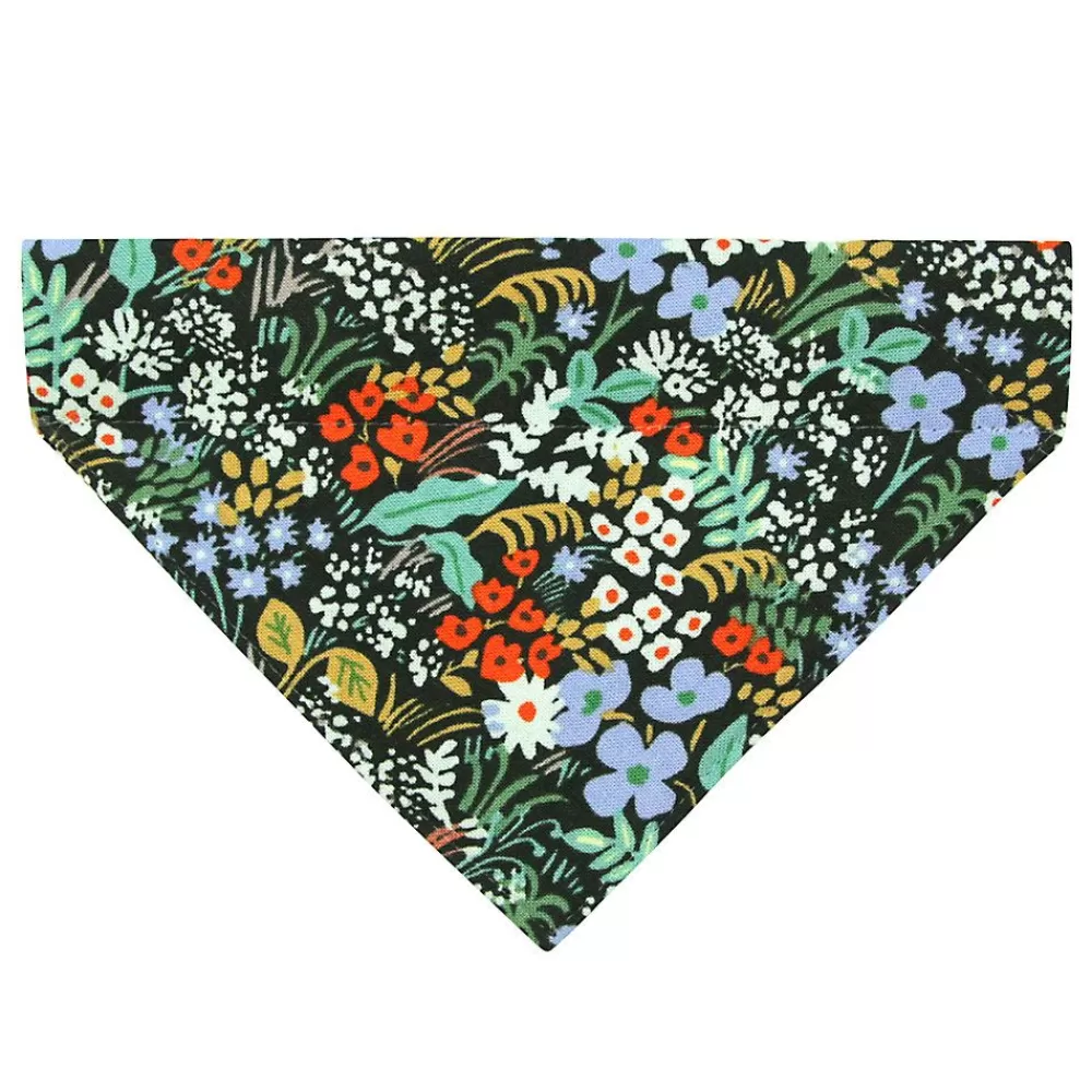 Clothing & Accessories<Made By Cleo ® Meadow Floral Slide-On Cat Bandana