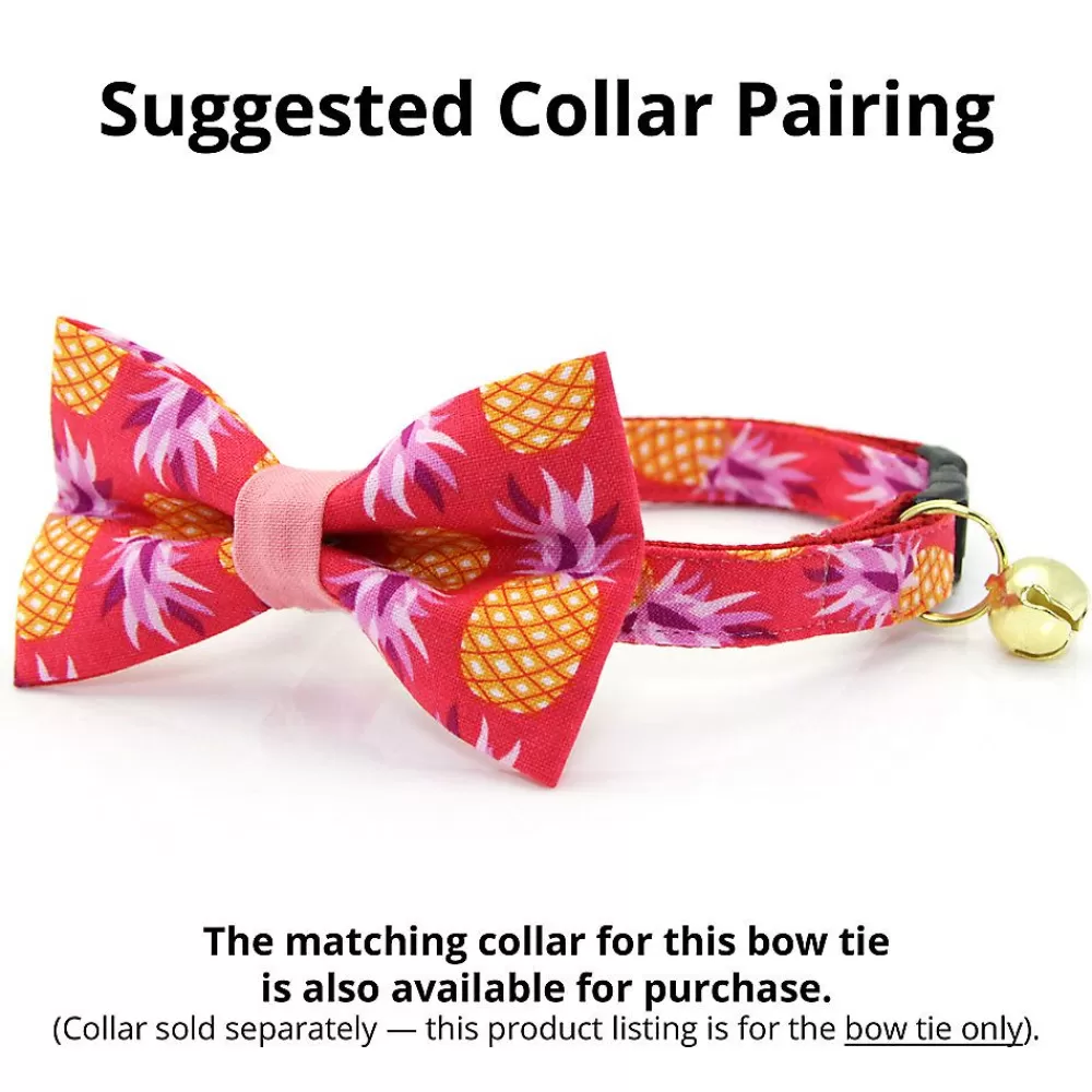 Clothing & Accessories<Made By Cleo ® Pineapple Berry Tropical Cat Bow Tie