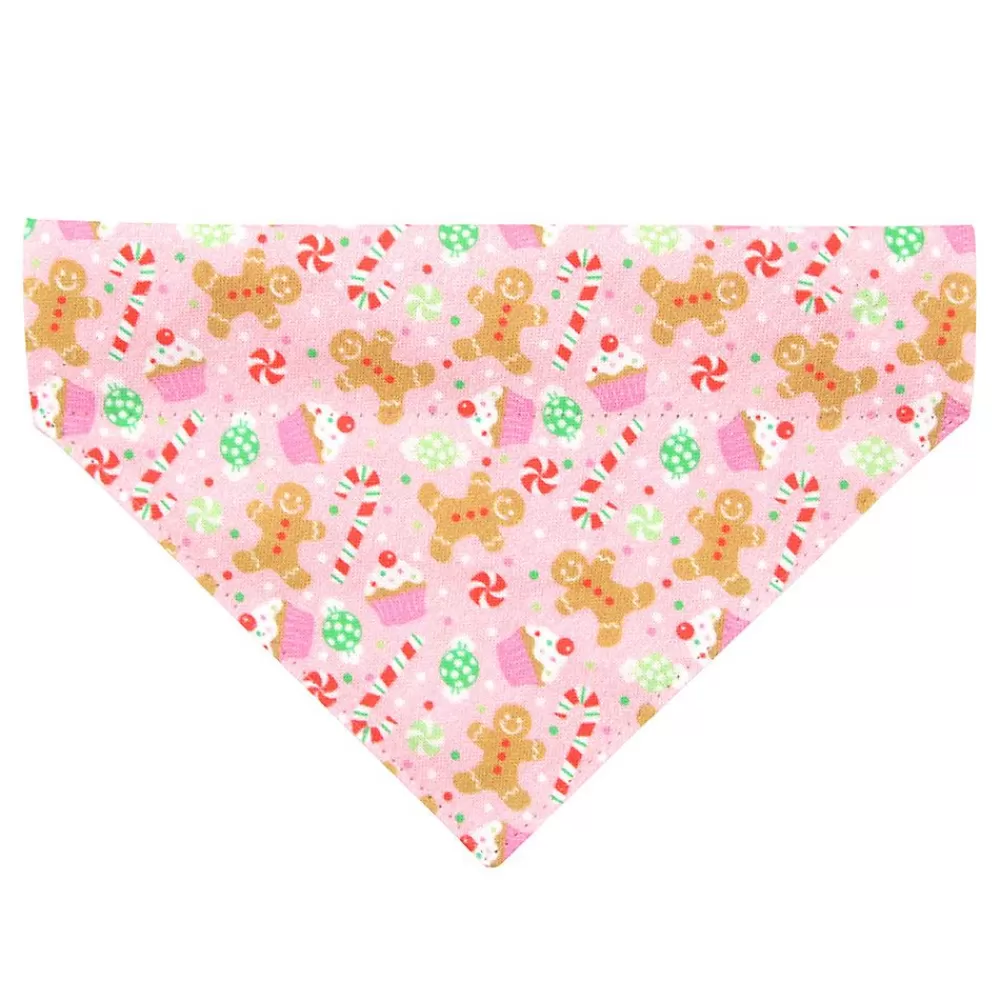 Clothing & Accessories<Made By Cleo ® Sugar & Spice Gingerbread Slide-On Cat Bandana