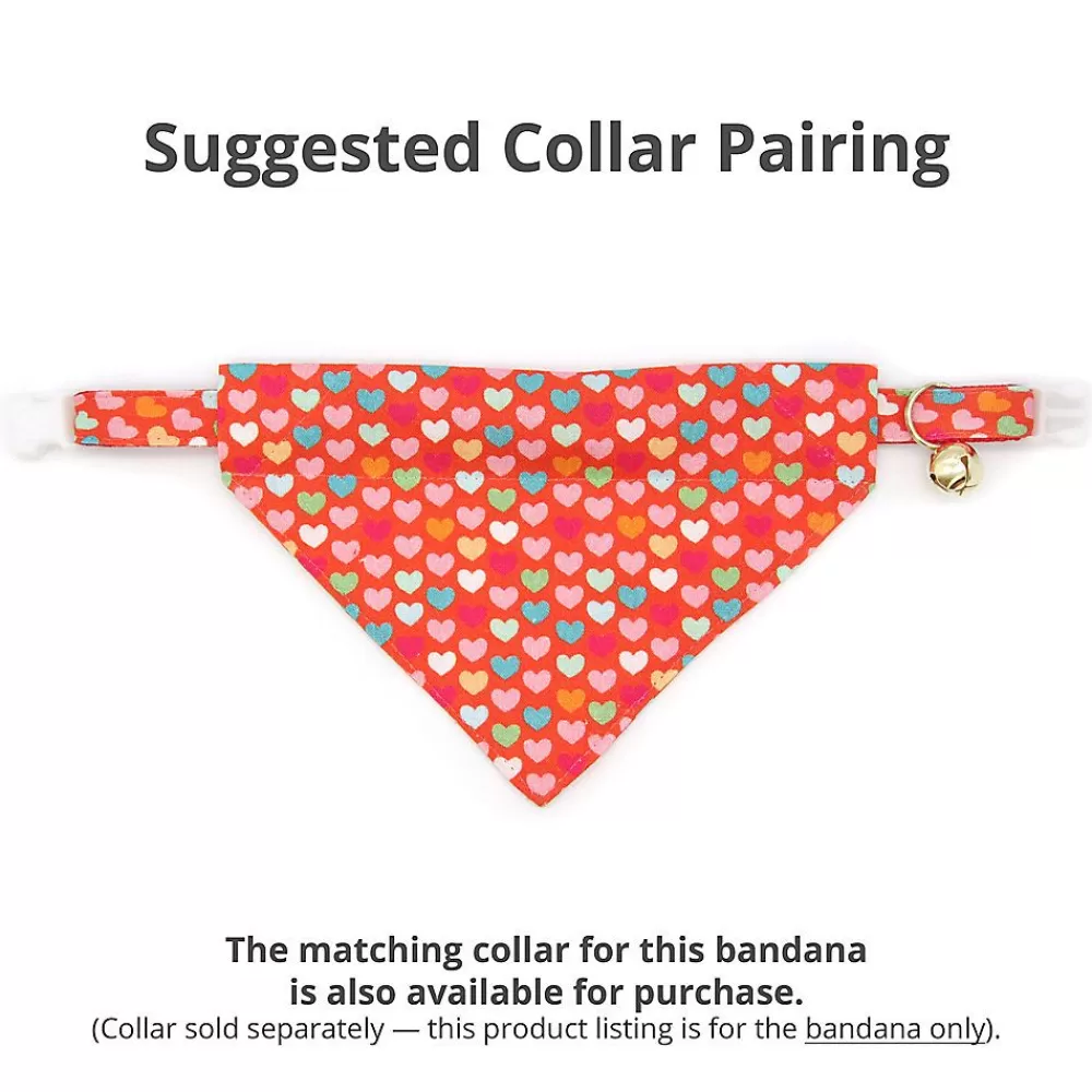Clothing & Accessories<Made By Cleo ® Valentine'S Day Modern Love Slide-On Cat Bandana