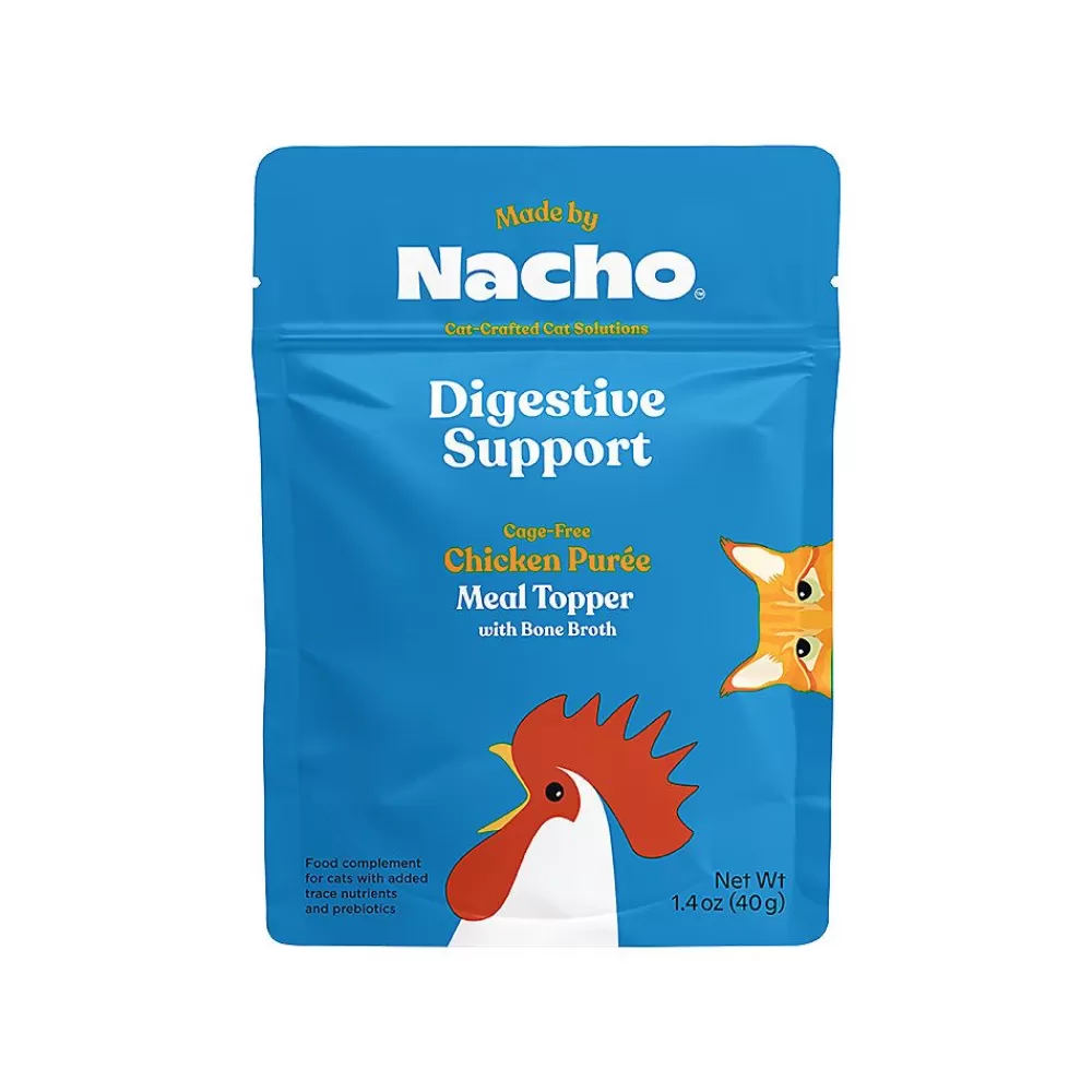 Food Toppers<Made by Nacho Digestive Support Cat Meal Topper With Bone Broth - Chicken