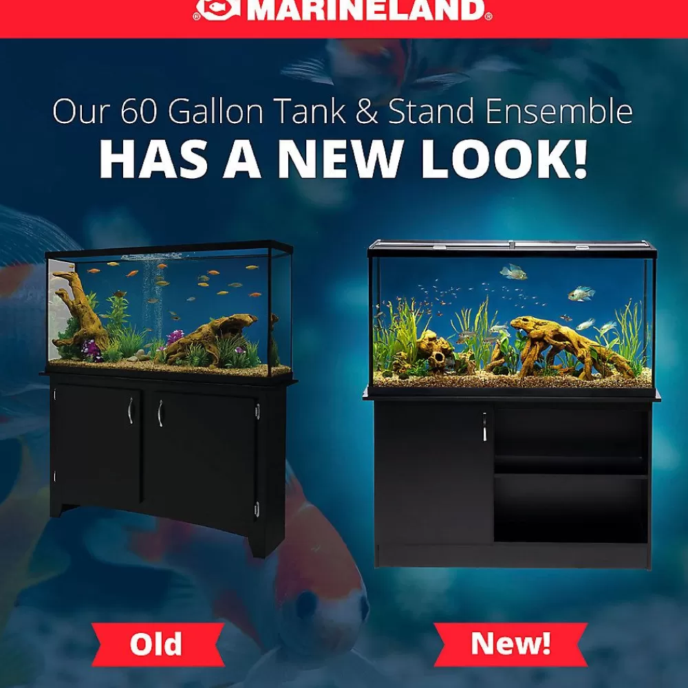 Tanks & Aquariums<Marineland ® Modern Led Aquarium & Stand Ensemble - 60 Gallon