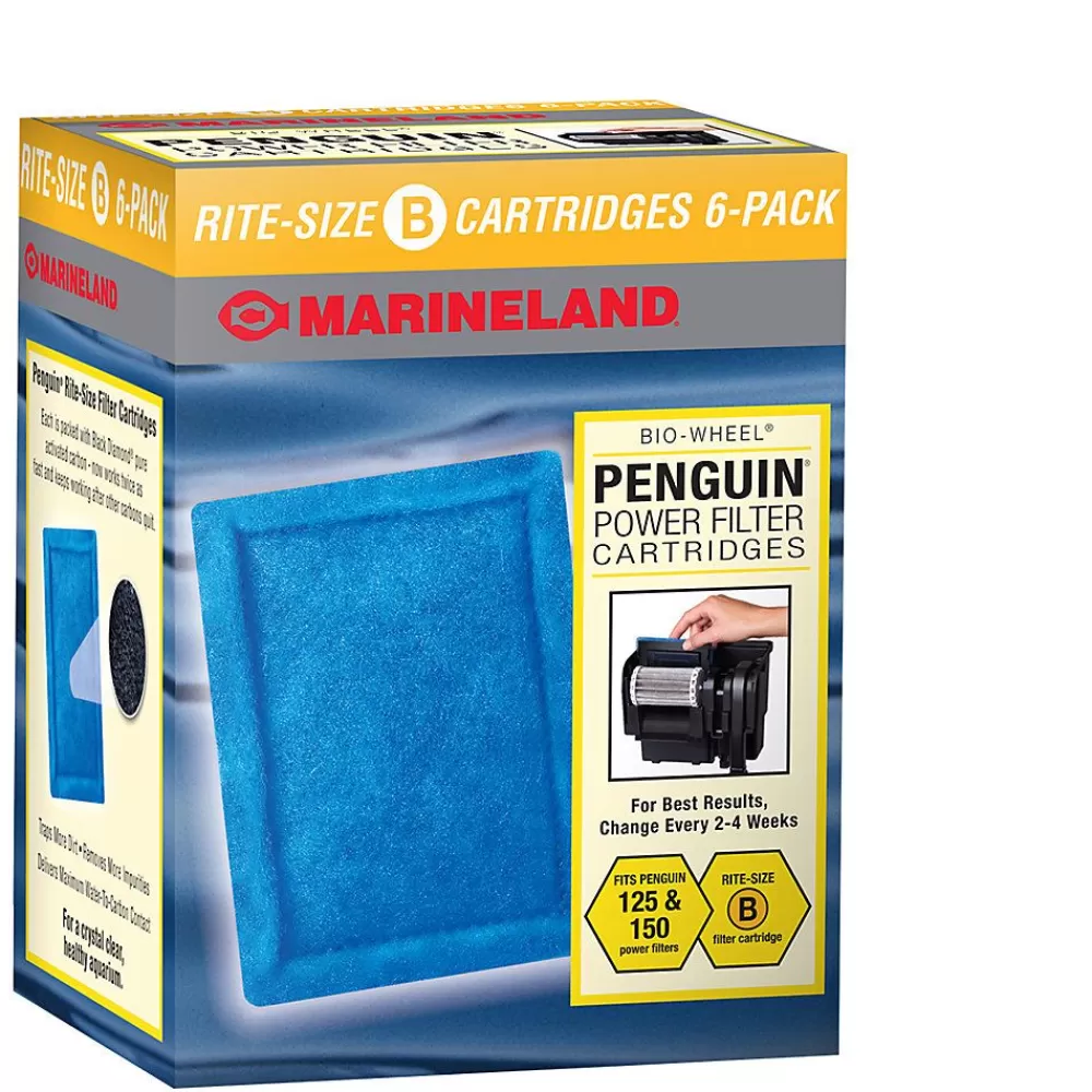 Filter Media<Marineland ® Penguin Rite Size B Power Filter Cartridges