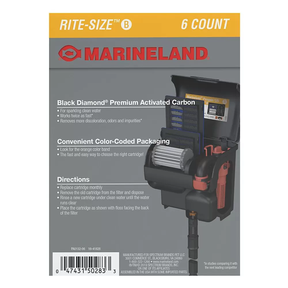 Shrimp<Marineland ® Penguin Rite Size B Power Filter Cartridges