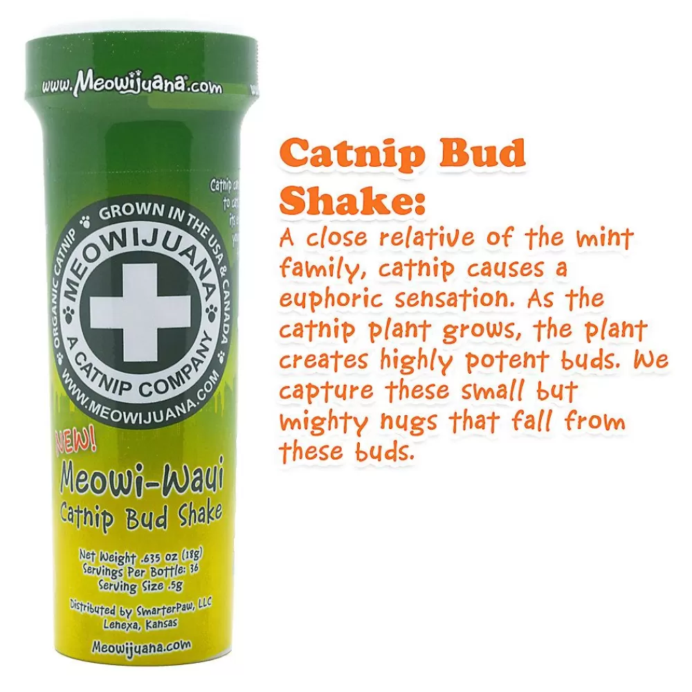 Catnip & Grass<Meowijuana ® Meowi-Waui Catnip Bud Shake