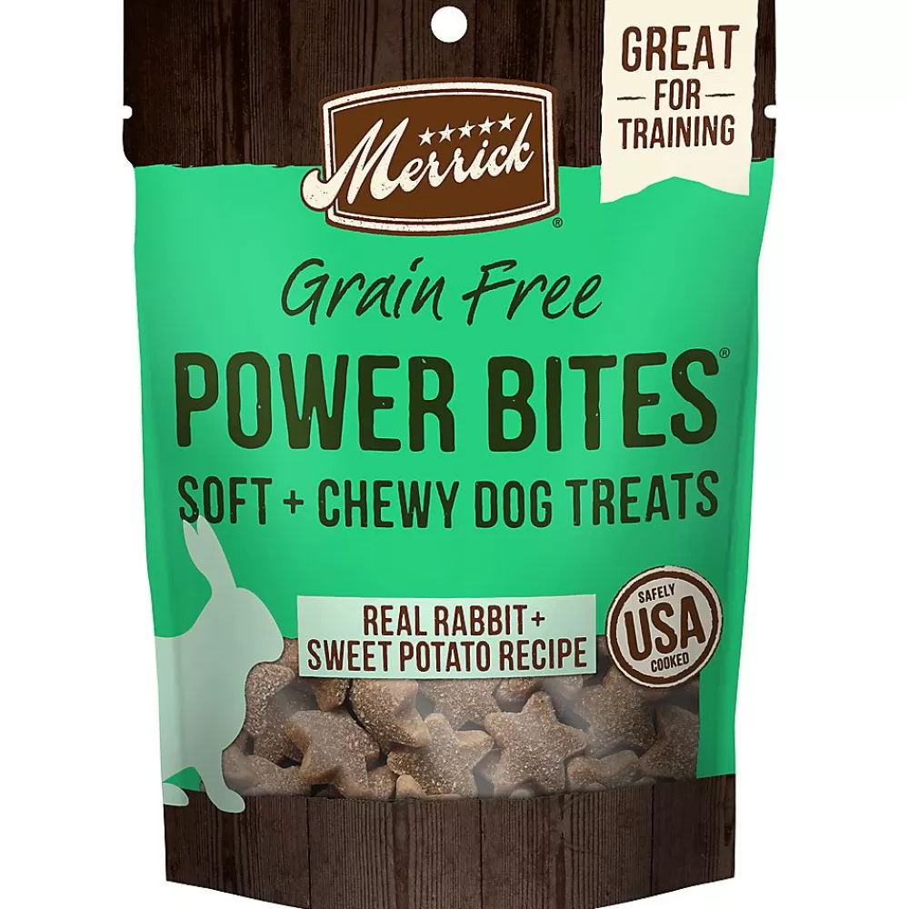 Training Treats<Merrick ® Power Bites® Adult Dog Treats - Rabbit, Corn Free, Gluten Free