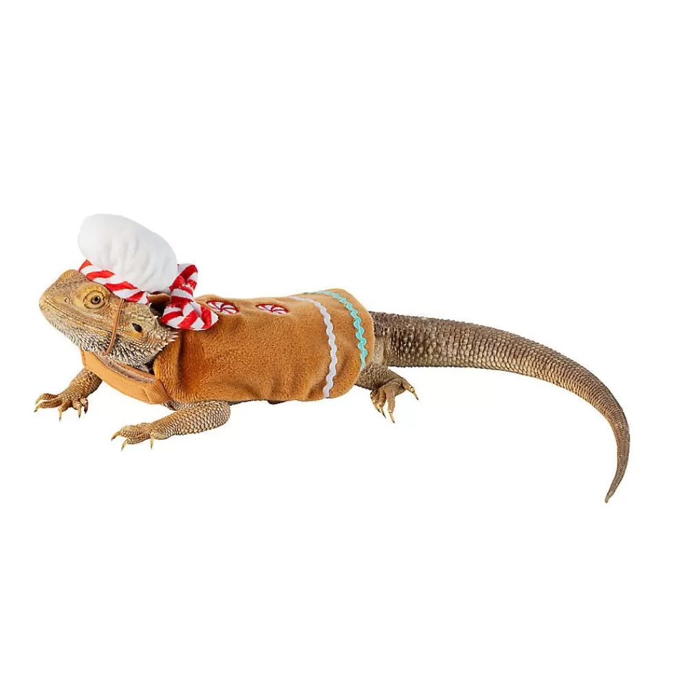 Habitat Accessories<Merry & Bright Gingerbread Man Reptile Costume