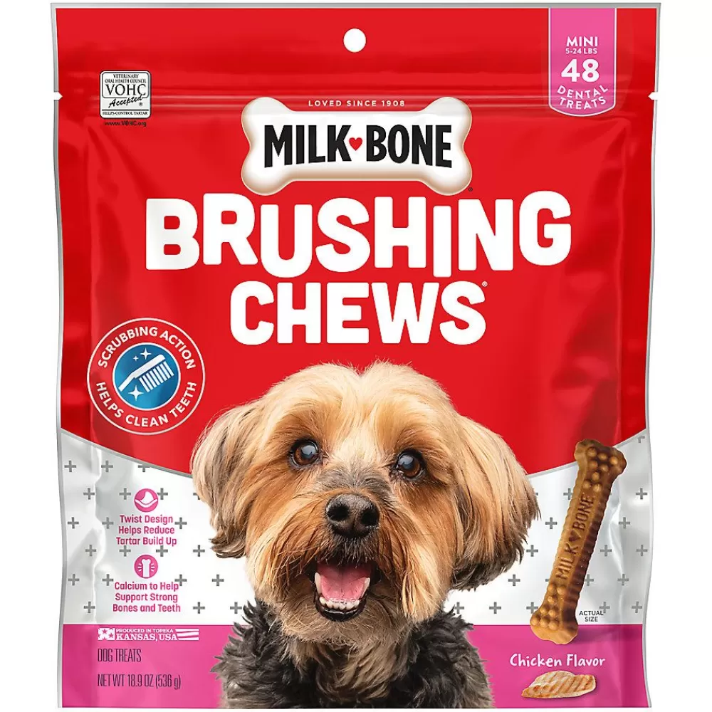 Dental Treats<Milk-Bone Brushing Chews Dog Treat All Ages - Original