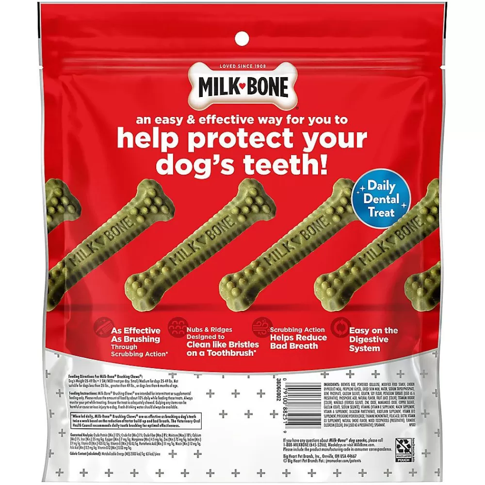 Dental Treats<Milk-Bone Brushing Chews Small Medium All Life Stage Dog Treat - Fresh