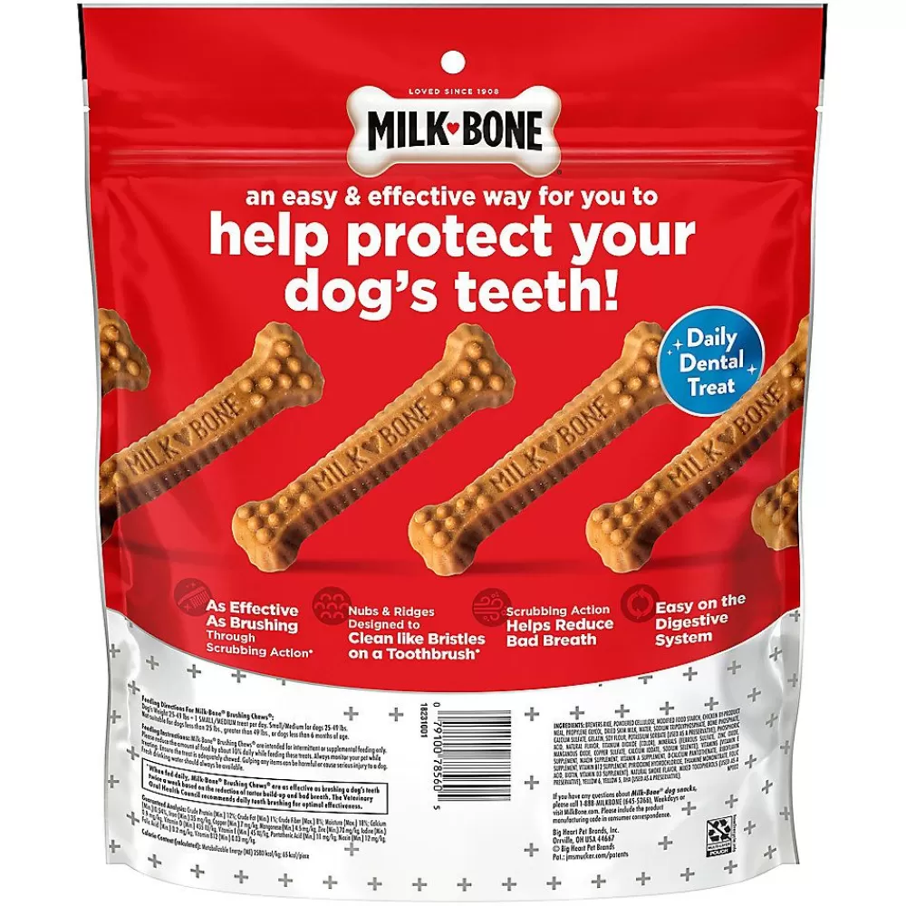 Health & Wellness<Milk-Bone Brushing Chews Small Medium All Life Stage Dog Treat - Original