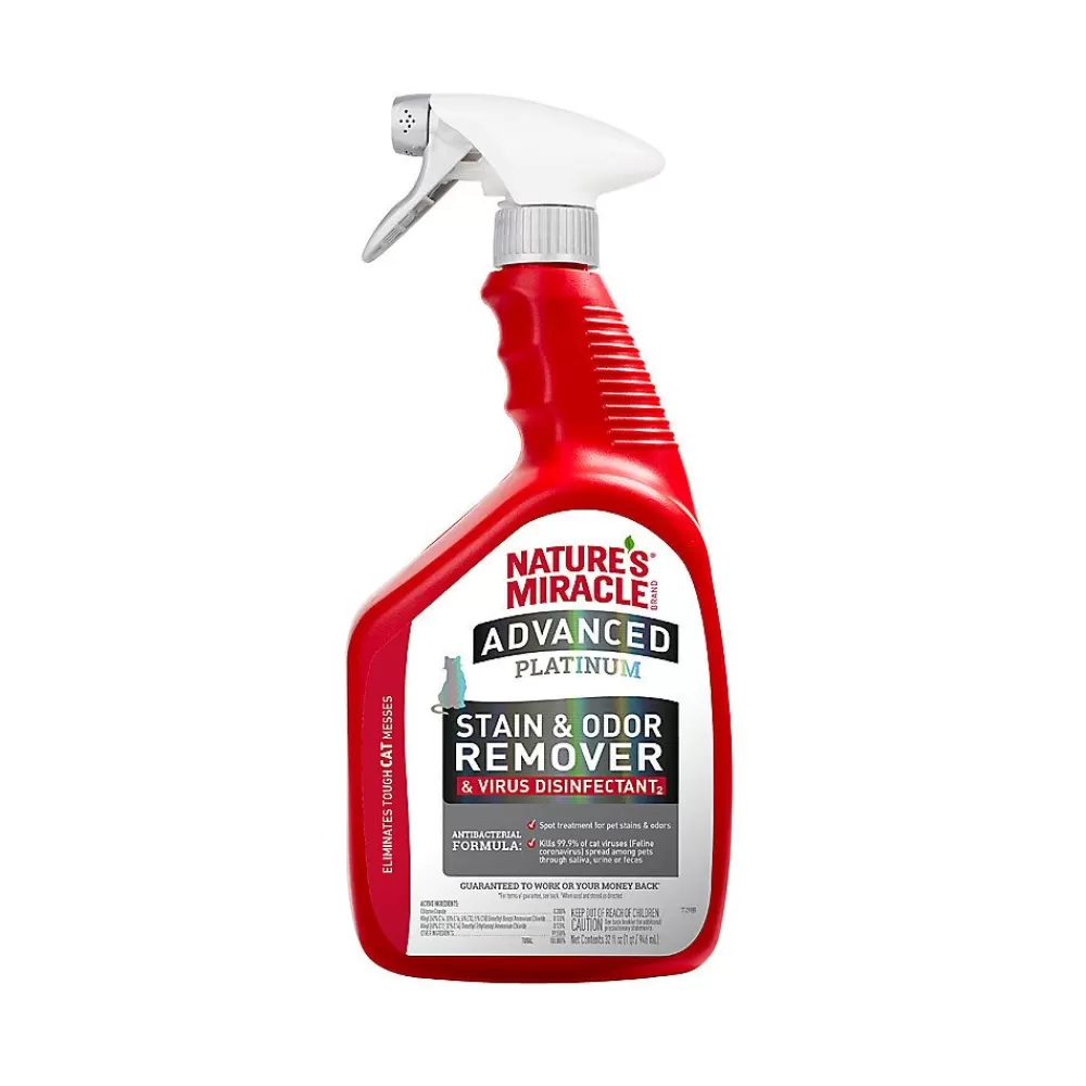 Deodorizers & Filters<Nature's Miracle ® Advanced Platinum Stain & Odor Remover & Virus Disinfectant For Cats
