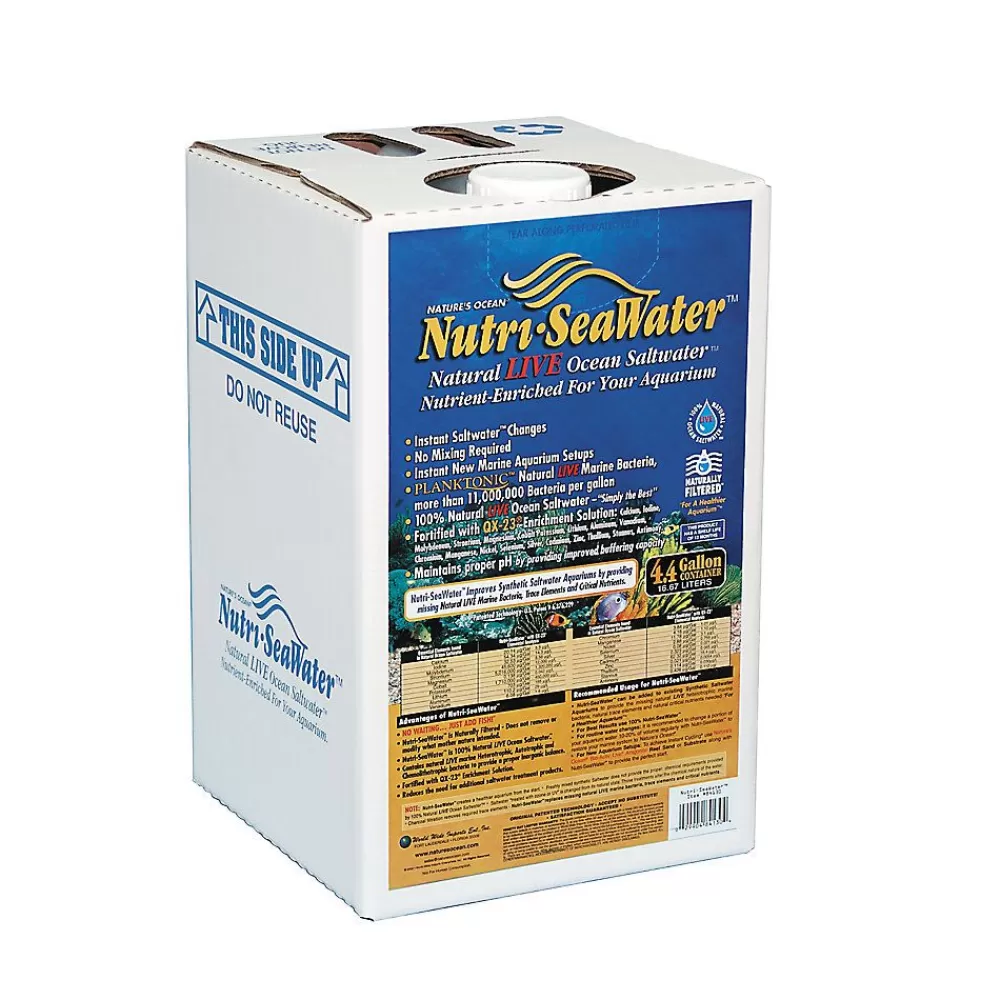 Saltwater Aquarium Care<Nature's Ocean Live Nutri-Seawater