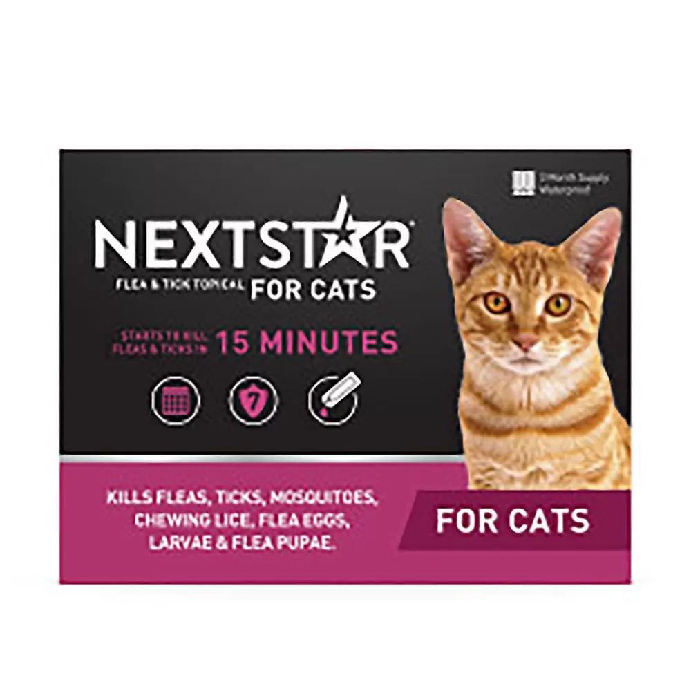 Flea & Tick<NextStar Fast Acting Cat Flea & Tick Treatment