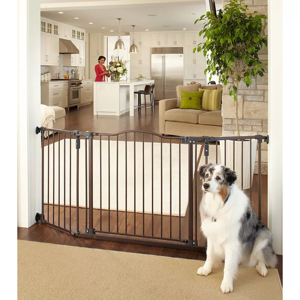 Crates, Gates & Containment<North States Windsor Extra-Wide Arch Pet Gate