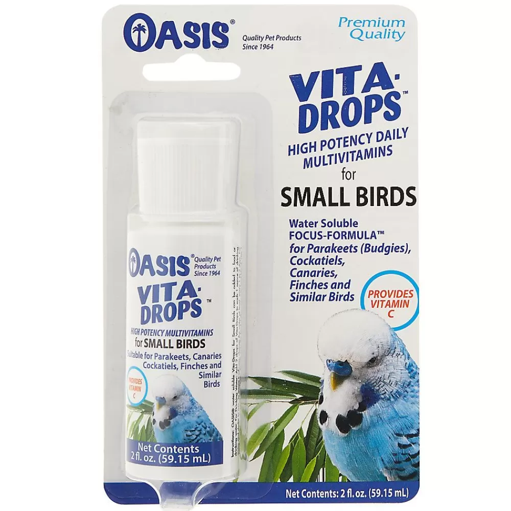 Vitamins & Supplements<Oasis ® Vita-Drops High Potency Small Bird Daily Multivitamins