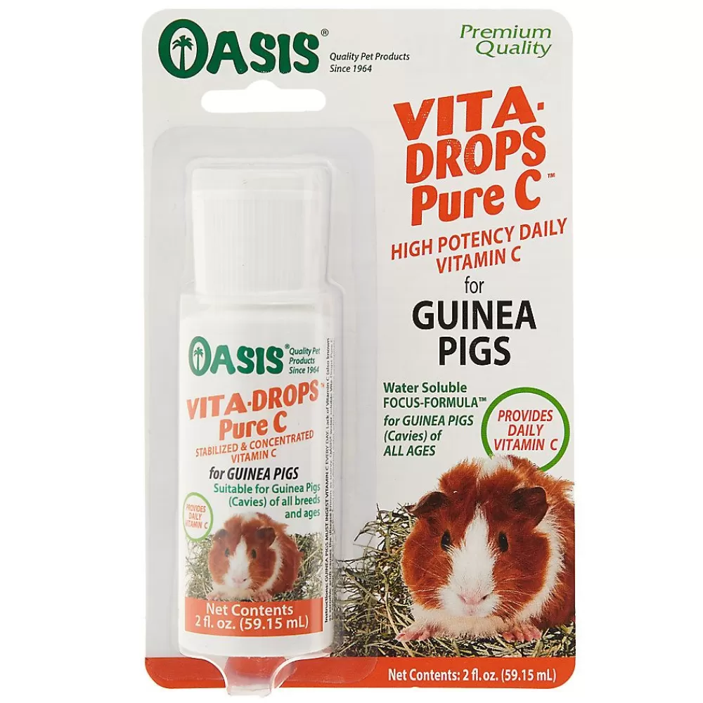 Health & Grooming<Kordon Oasis® Vita-Drops Pure C High Potency Guinea Pig Vitamin C Supplement