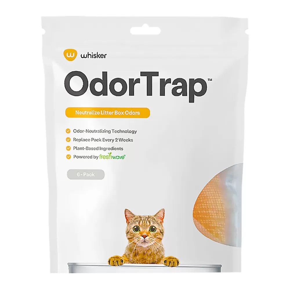 Deodorizers & Filters<Whisker Odortrap Litter Box Deordorizer By - 6 Pack
