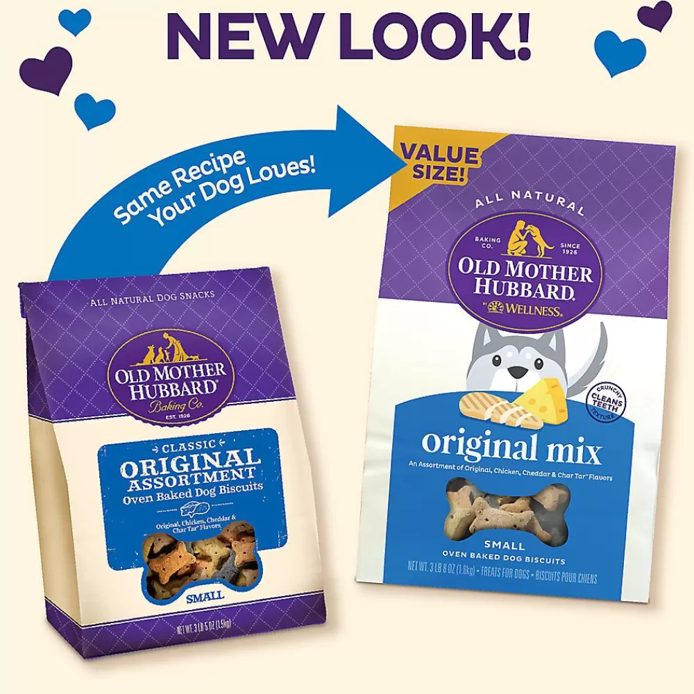 Biscuits & Bakery<Old Mother Hubbard ® Original Small Biscuit Dog Treats - Natural, Variety Pack