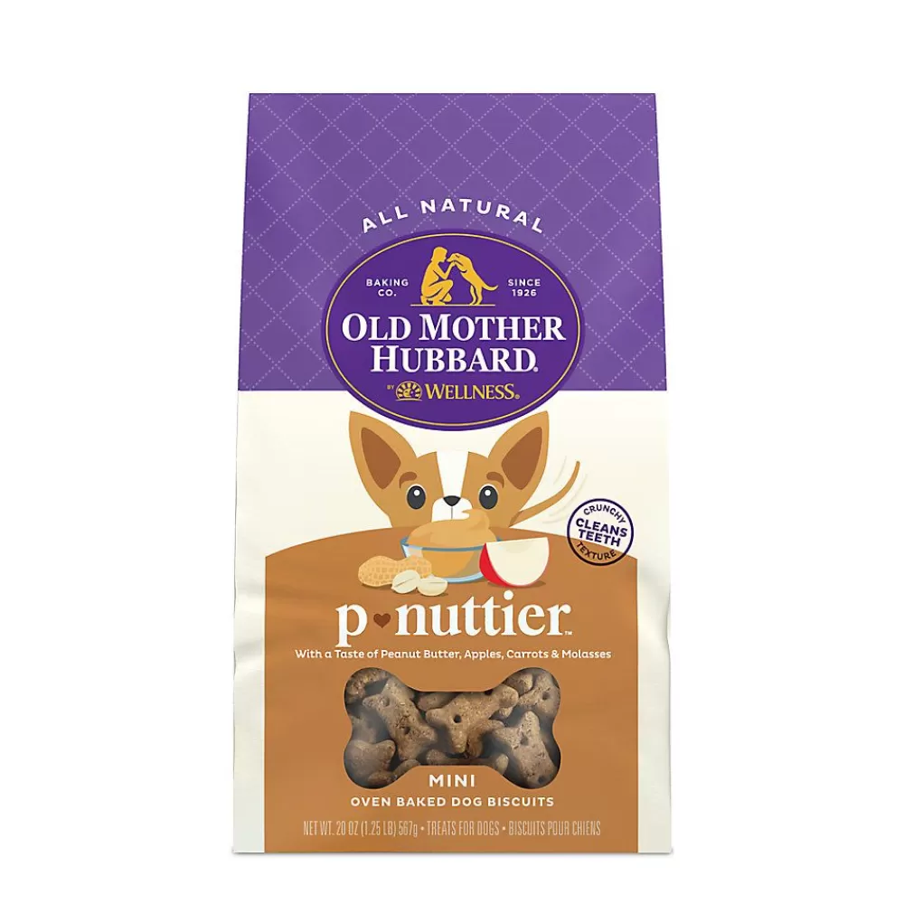 Biscuits & Bakery<Old Mother Hubbard ® P-Nuttier Mini Biscuit Dog Treats - Natural