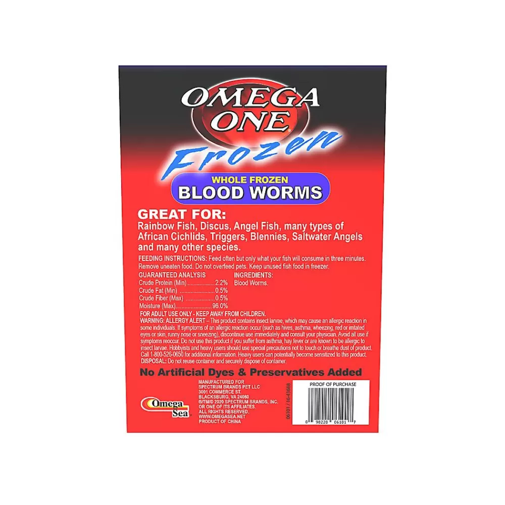 Betta<Omega One Frozen Bloodworms