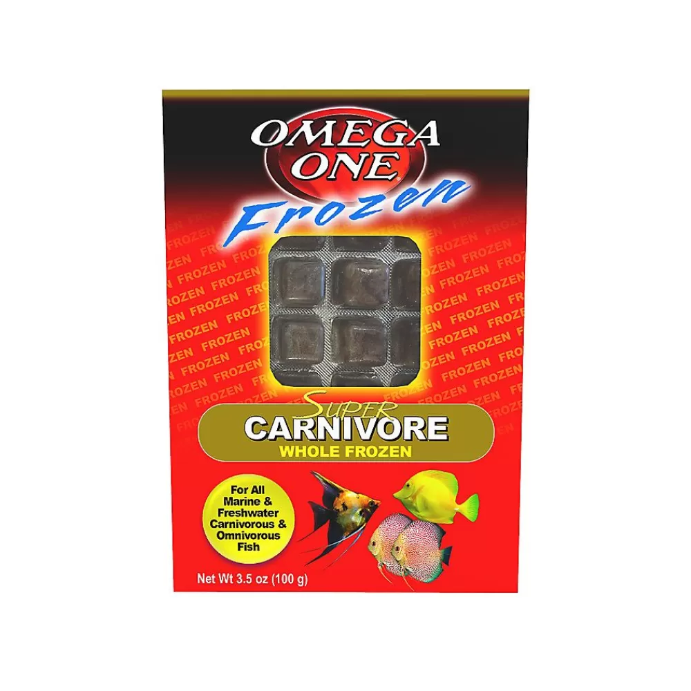Food<Omega One Frozen Super Carnivore Fish Food