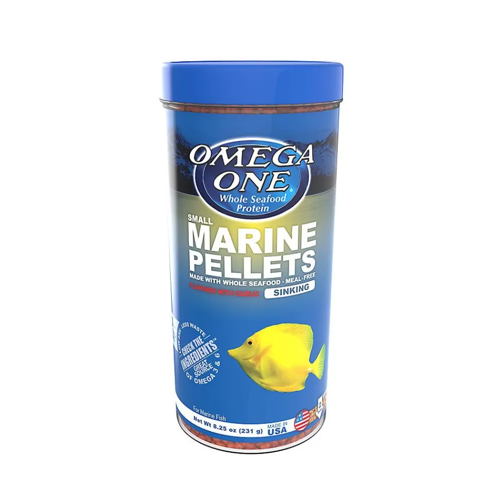 Saltwater Aquarium Care<Omega One Marine Garlic Pellets Fish Food