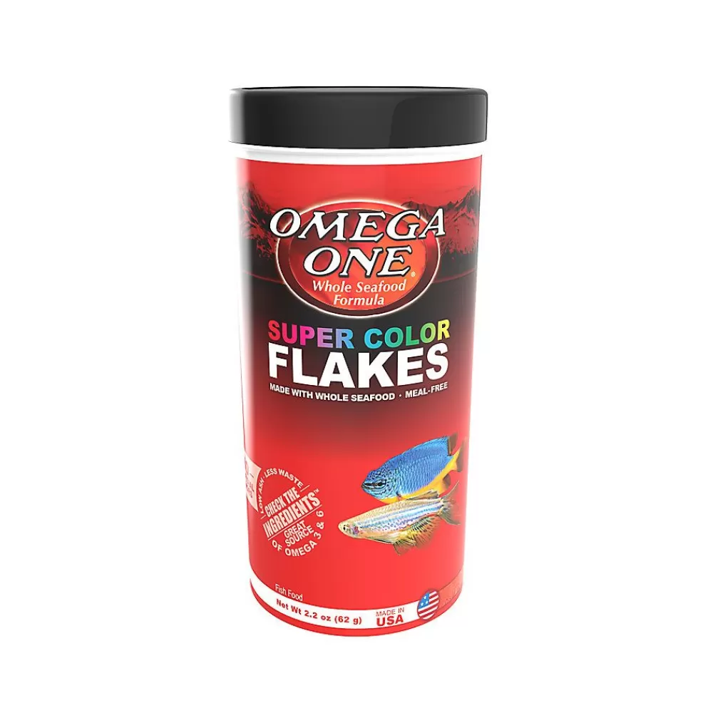 Food<Omega One Super Color Tropical Fish Flakes