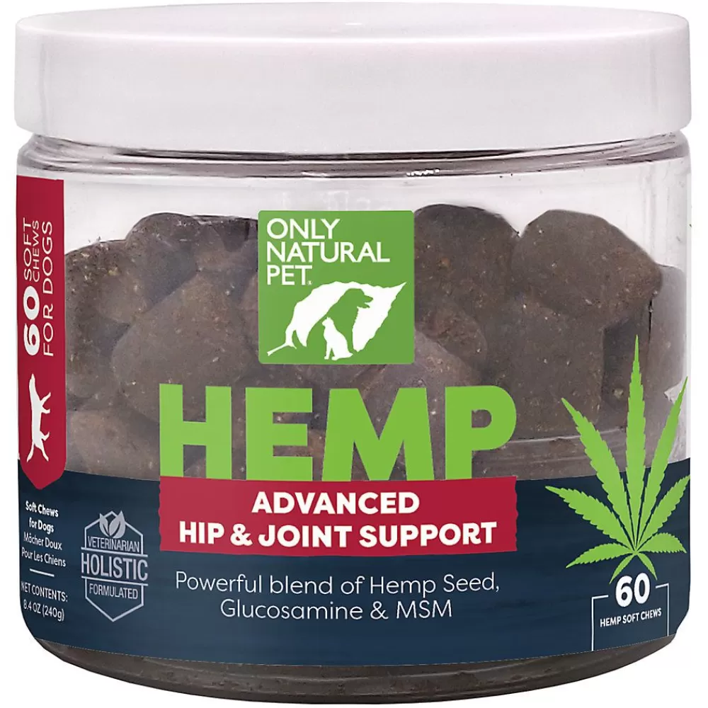 Vitamins & Supplements<Only Natural Pet ® Advanced Hip & Joint Support Soft Dog Chews - 60 Count
