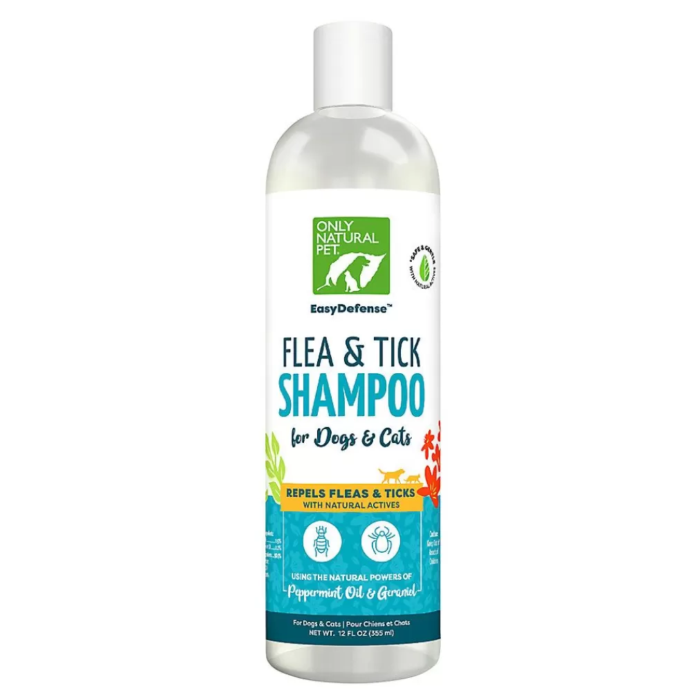 Flea & Tick<Only Natural Pet ® Easydefense Flea & Tick Pet Shampoo