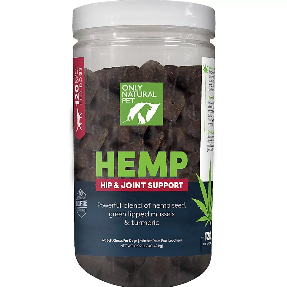Vitamins & Supplements<Only Natural Pet ® Hemp Hip & Joint Support Soft Dog Chews